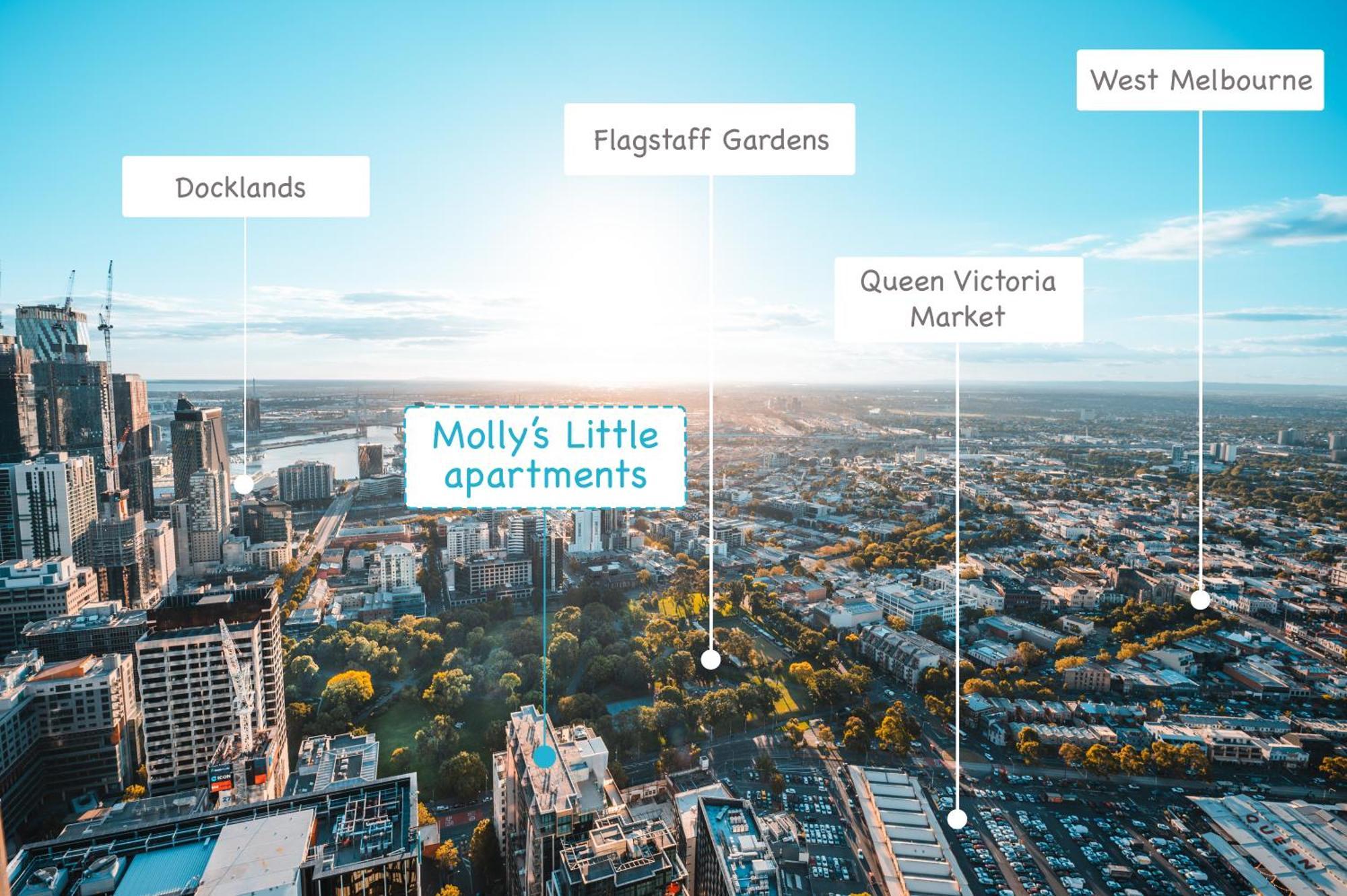 Molly'S Little Apartments Ville de Ville de Melbourne Extérieur photo